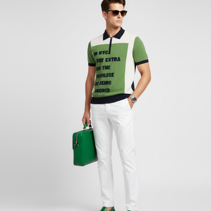 WALL STREET Polo de Cachemir BYMANYC ® New York