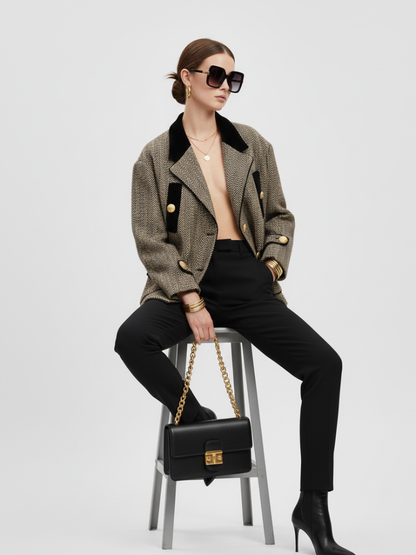 WEST VILLAGE Herringbone Tweed Jacket BYMANYC ® New York - My Men's Shop