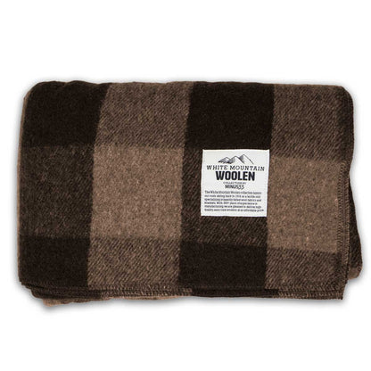 M33 - Camp Throw Blanket White Mountain Woolen - My Men's Shop