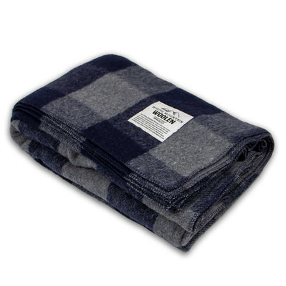 Manta de lana Wool Lodge - White Mountain Woolen