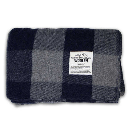 Manta de lana Wool Lodge - White Mountain Woolen