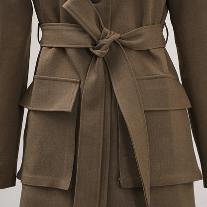 Waist-Cinching Jacket, Financial District | Women - BYMANYC ® New York - My Men's Shop