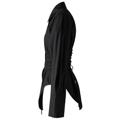 Waist-Tied Irregular Shirt, Hudson Yards | Women - BYMANYC ® New York - My Men's Shop