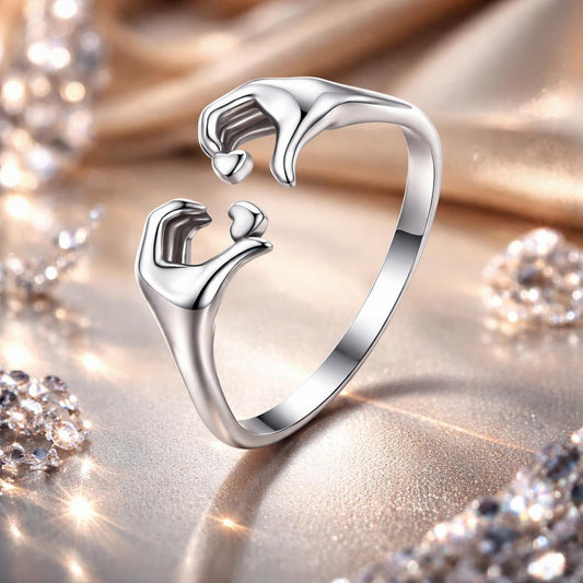 Anillo de plata oxidada S925 de 0,17 cm