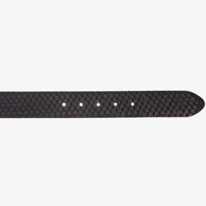 The Majesty Navy Blue Leather Belt