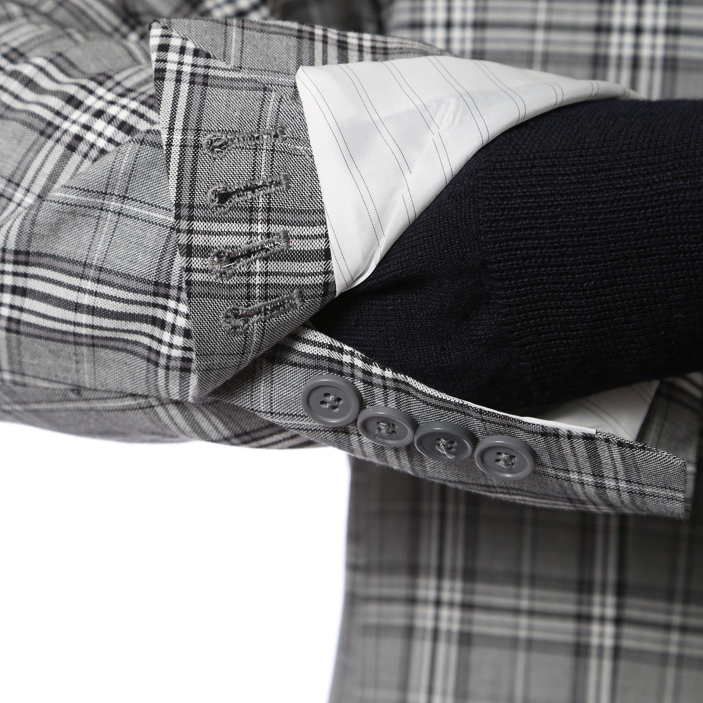 The Zeus Plaid Slim Fit Mens Blazer