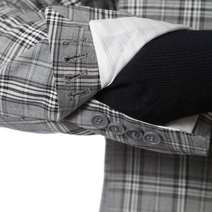 The Zeus Plaid Slim Fit Mens Blazer