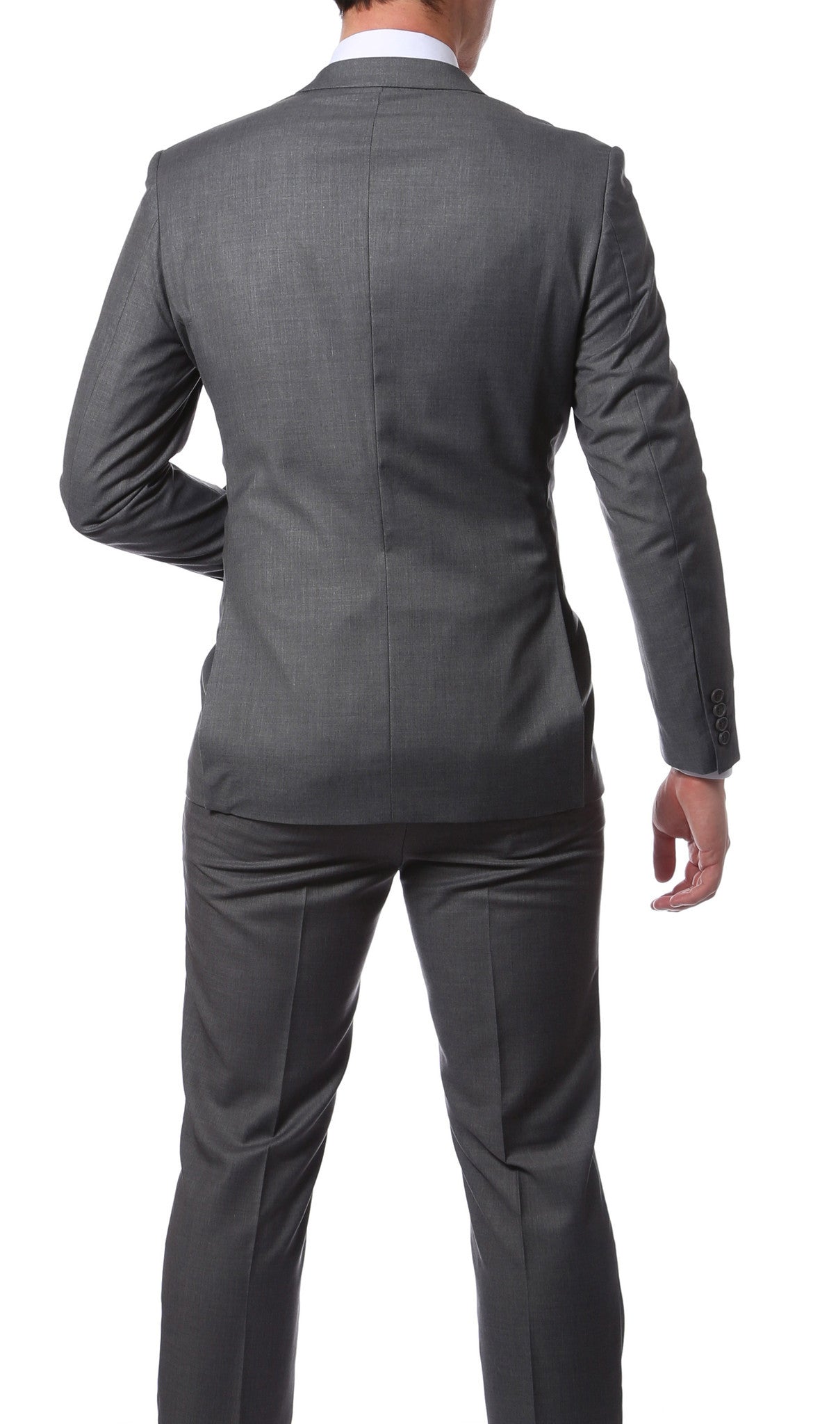 ZNL101 Charcoal Slim Fit Modern Men's 2 pc Suit
