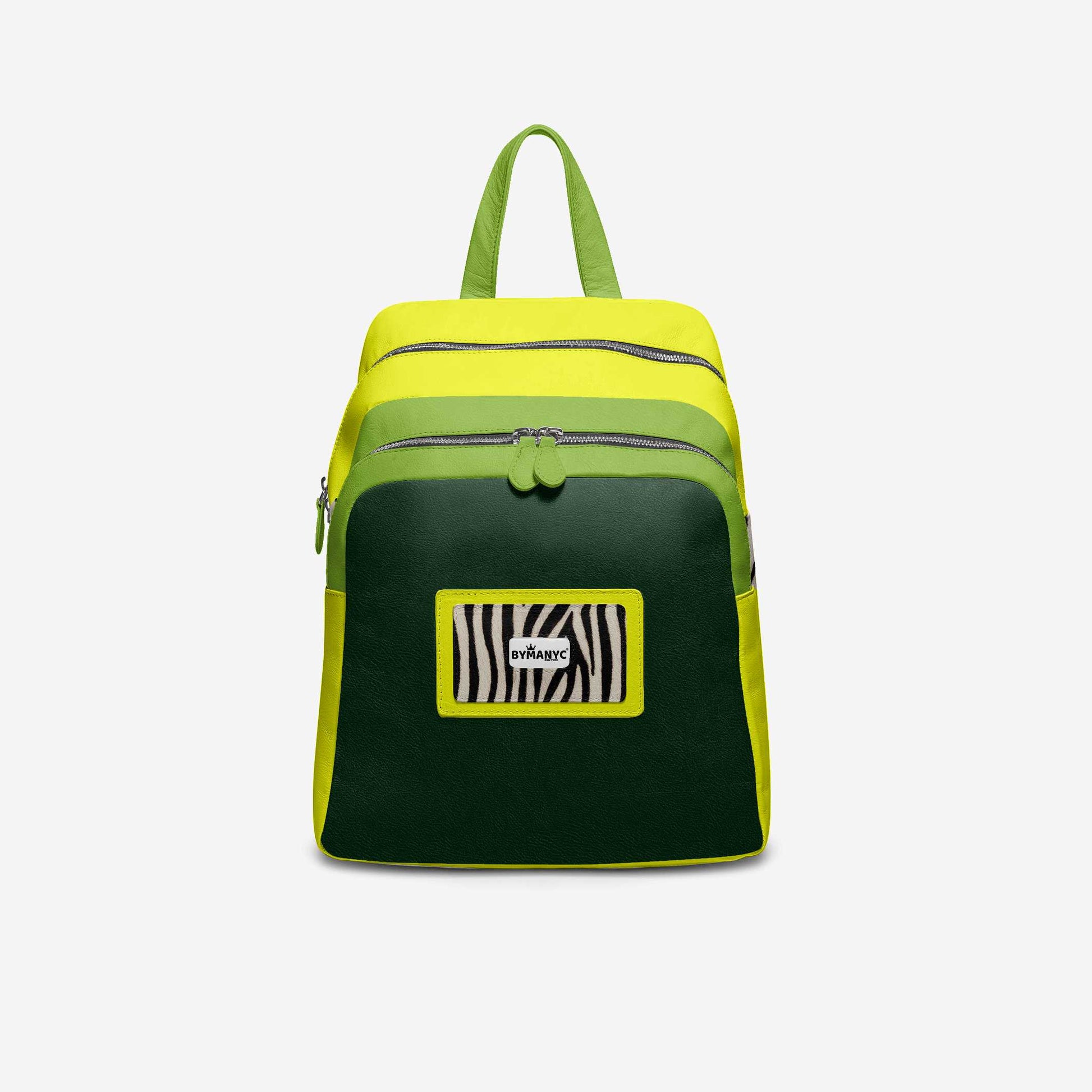 Zebra Jungle Backpack by BYMANYC ® New York – Handmade Vegan Luxury - My Men's Shop