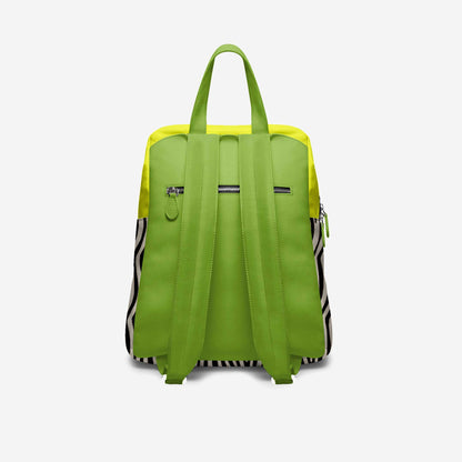 Mochila Cebra Jungle de BYMANYC ® New York – Lujo Vegano Hecho a Mano