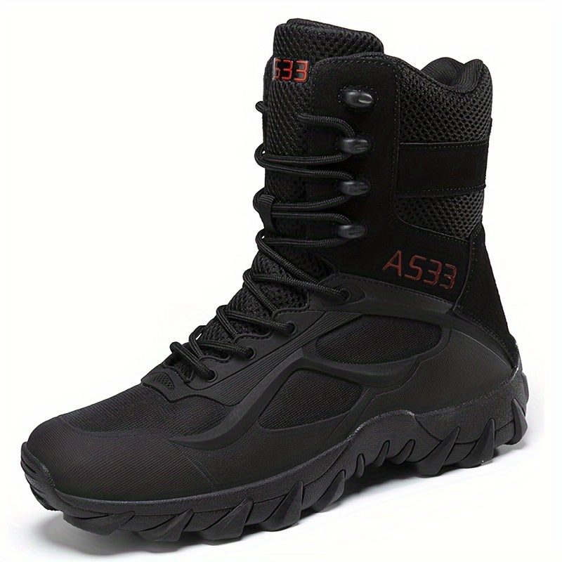 Mens Tactical Snow Boots for Outdoor Winter Adventures - My Men's Shop