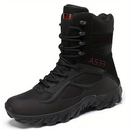 Mens Tactical Snow Boots for Outdoor Winter Adventures - My Men's Shop