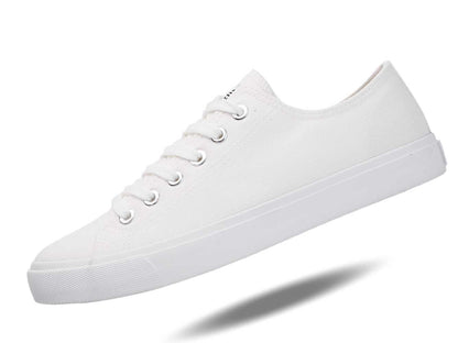 Retro Low Top All White Casual Summer Sneaker SB Canvas Shoes Unisex Size - My Men's Shop