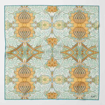 Londra - Silk Pocket Square - Aqua - My Men's Shop