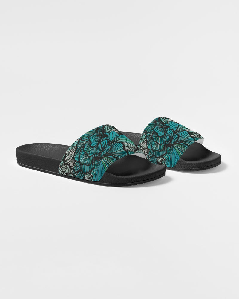 Sea Petal Swirls Men's Slide Sandal - My Men's Shop