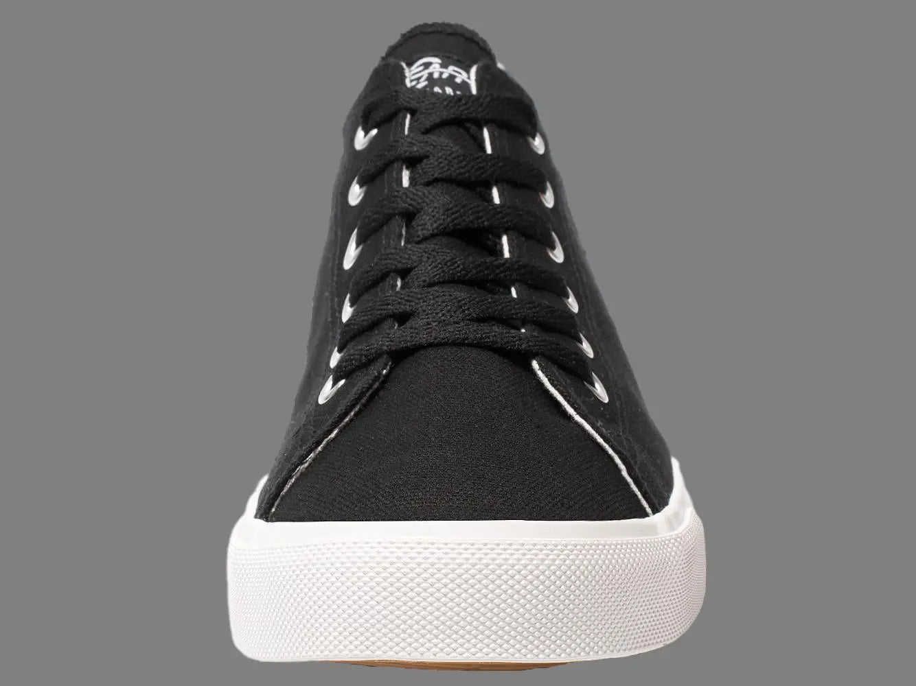Retro Black/White Canvas Sneakers Unisex Size - Cushioned Insole - My Men's Shop