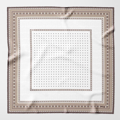 Pois - Silk Pocket Square - Sand