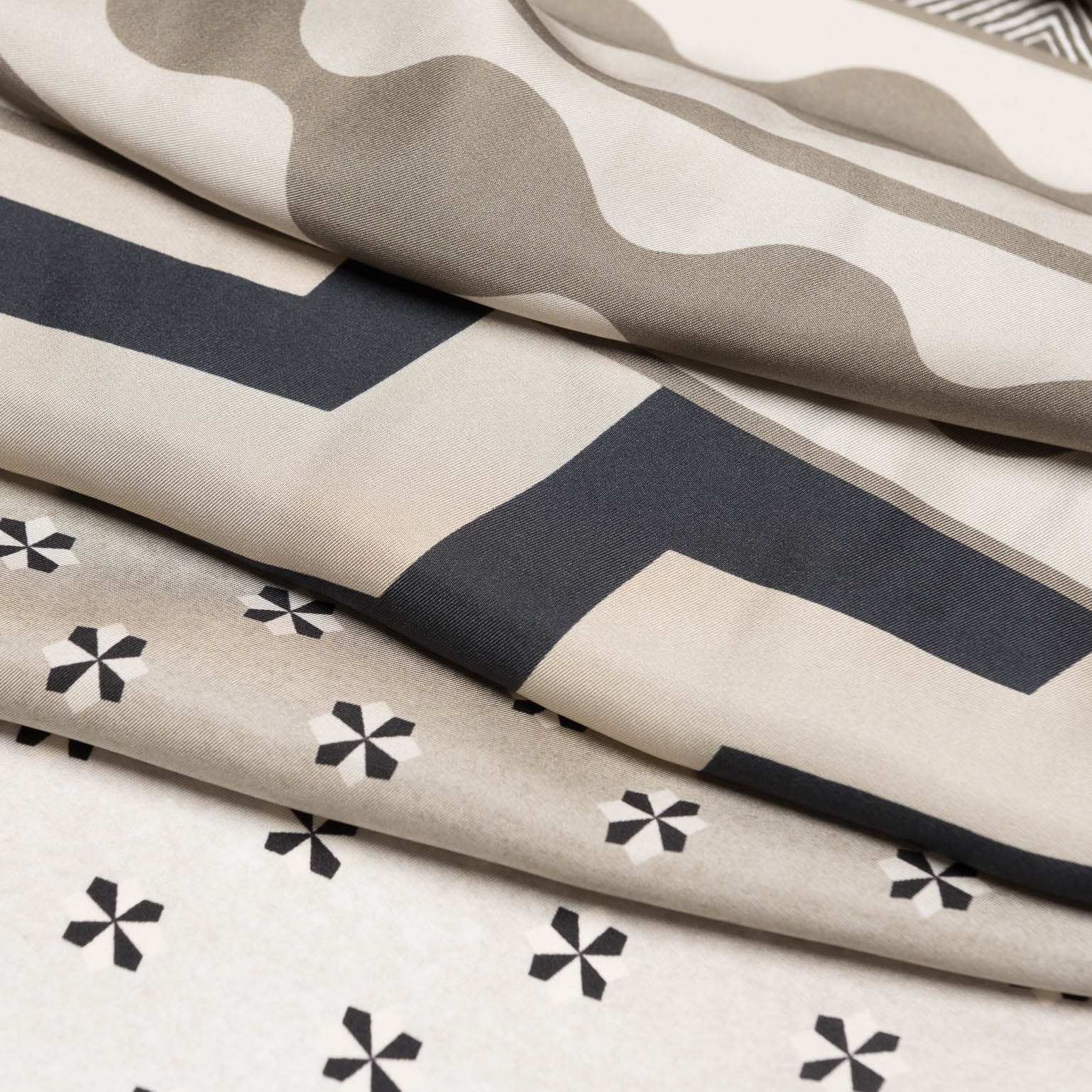 Atri - Long Silk Scarf - Sand - My Men's Shop