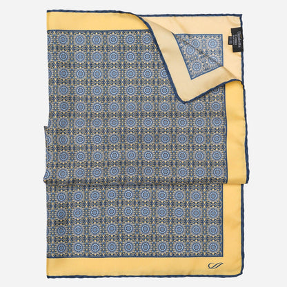 Lucca - Silk Neckerchief - Yellow - My Men's Shop