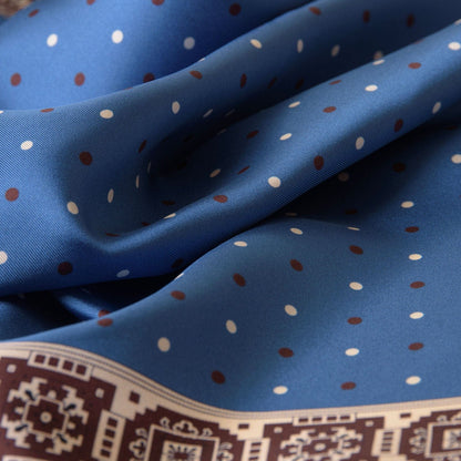 Bergamo - Silk Neckerchief - Blue