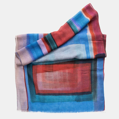 Madrid - Wool Scarf - Blue - My Men's Shop