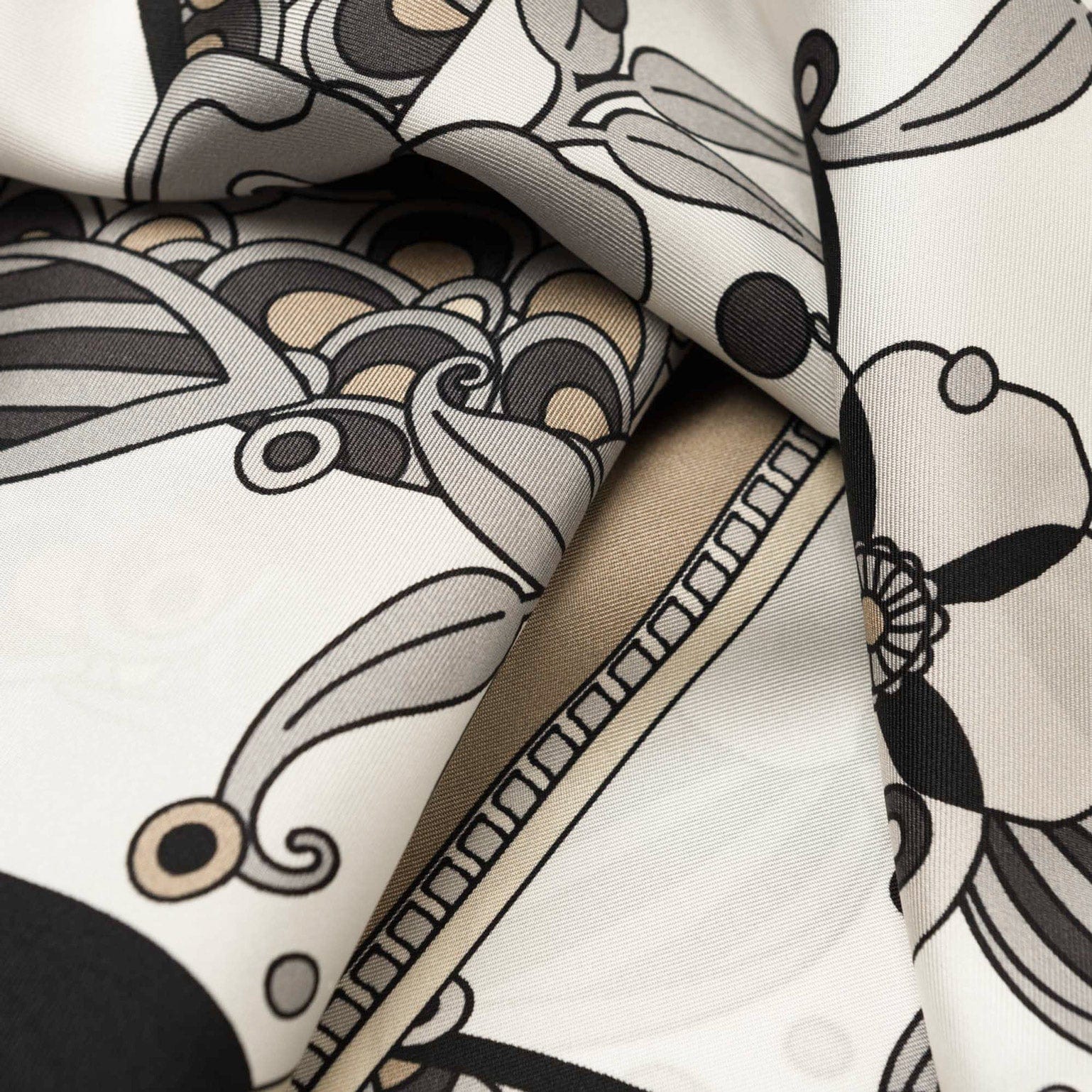 Martino - Silk Pocket Square - Sand - My Men's Shop