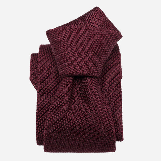 Chianti - Burgundy Silk Grenadine Tie - My Men's Shop