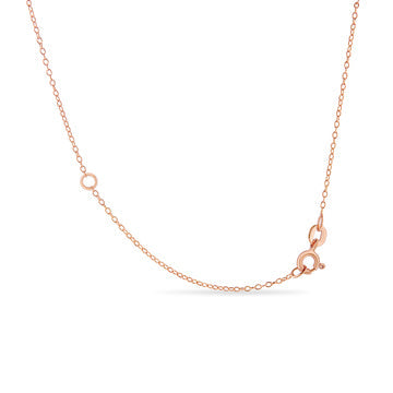 Collar con colgante biselado de diamantes de 0,50 quilates en plata de ley .925 de 45,72 cm (color I-J, claridad I2-I3)