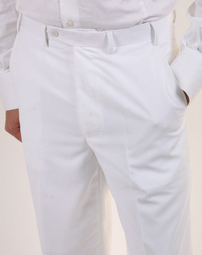 Ferrecci Mens White Military Cadet Uniform
