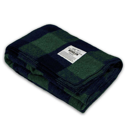 Camp Throw Blanket White Mountain Woolen - My Men's Shop