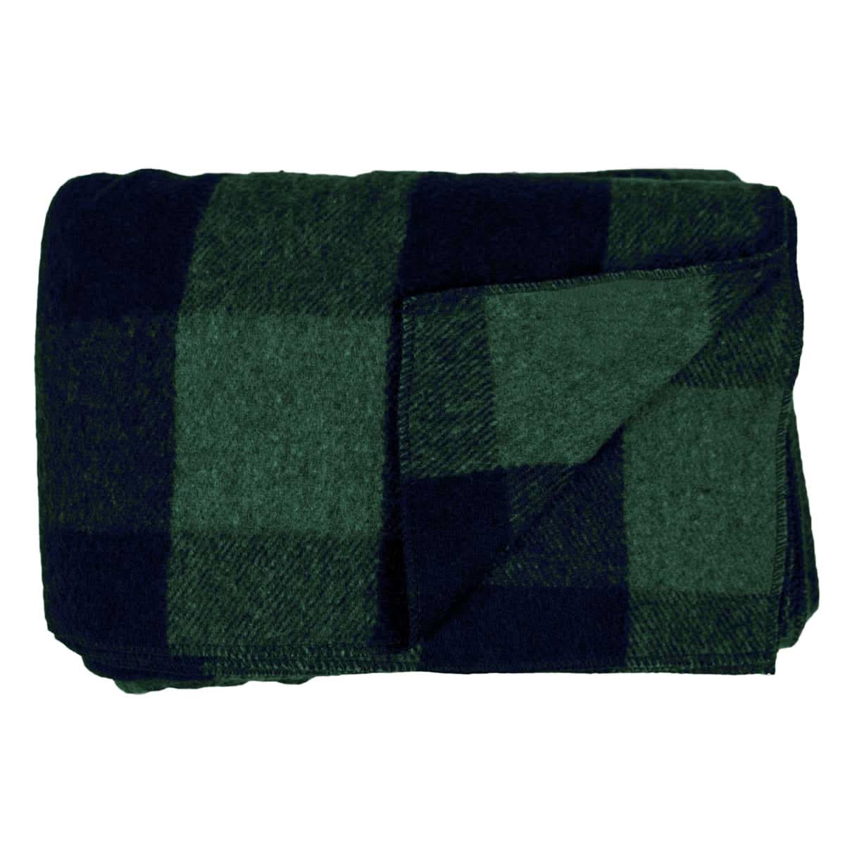 Camp Throw Blanket White Mountain Woolen - My Men's Shop