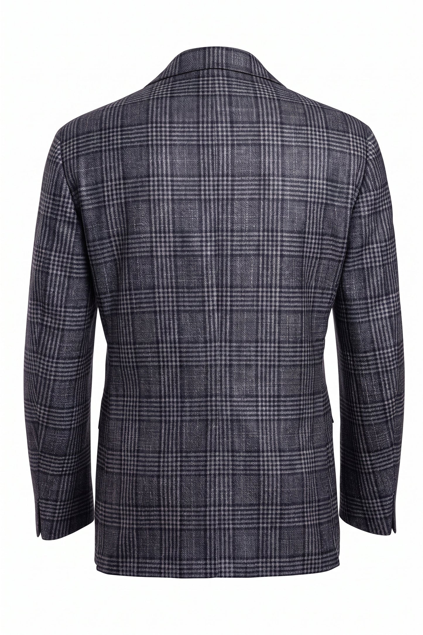 Sartorio Checked Wool-Silk-Cashmere Sport Jacket