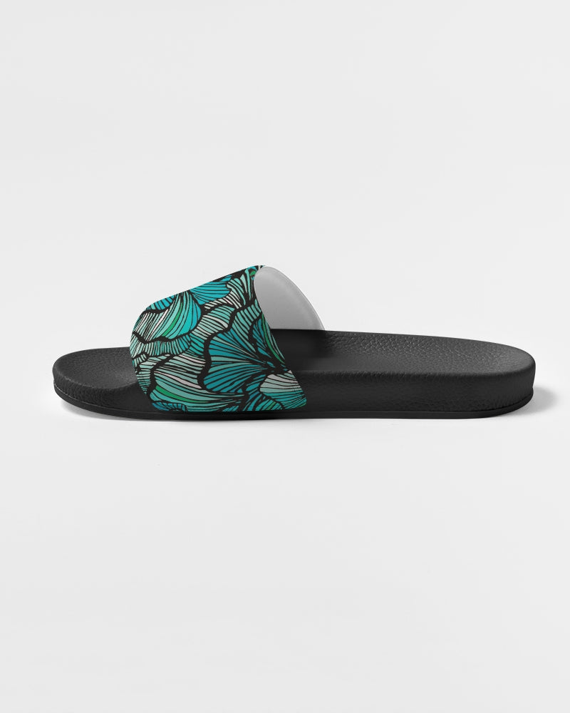 Sea Petal Swirls Men's Slide Sandal - My Men's Shop
