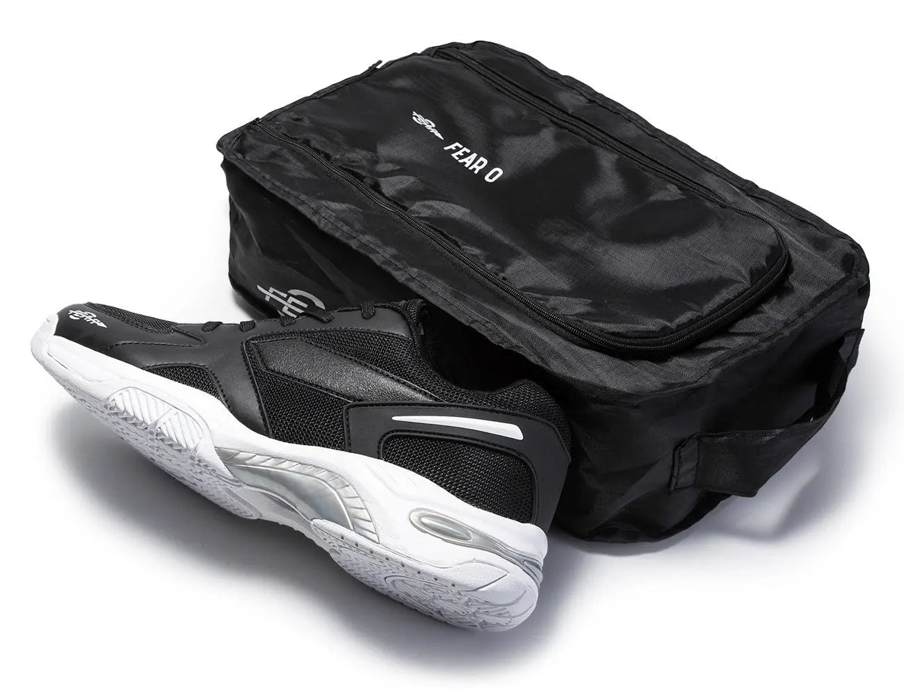 Men's High Arch Firm Support All-In-One Black Walking Shoes, Comfort & Performance Style - My Men's Shop