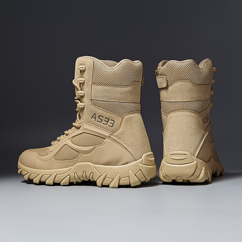 Mens Tactical Snow Boots for Outdoor Winter Adventures - My Men's Shop