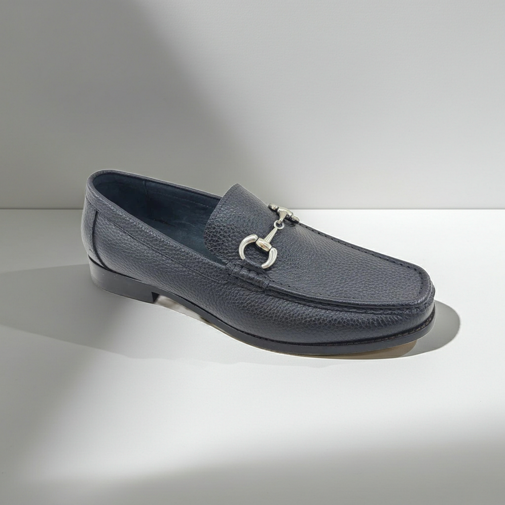 Mocasín Victor Timeless Hebilla en Suela de Piel