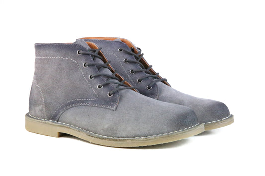The Grover | Burnished Grey Suede - My Men's Shop