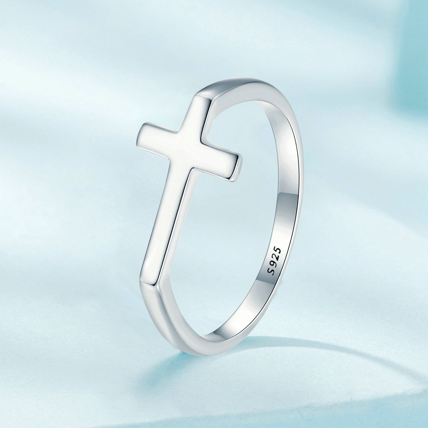 Anillo de plata de ley 925 oxidado de 1.7 mm para mujer - Talla 6.0