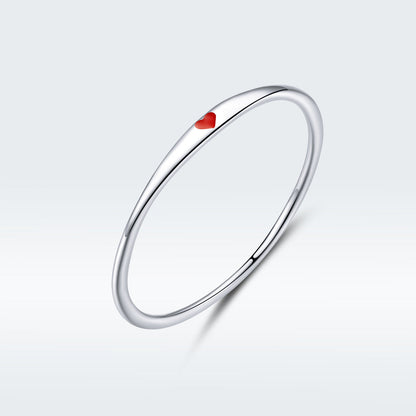 Anillo de plata de ley 925, talla 6.0