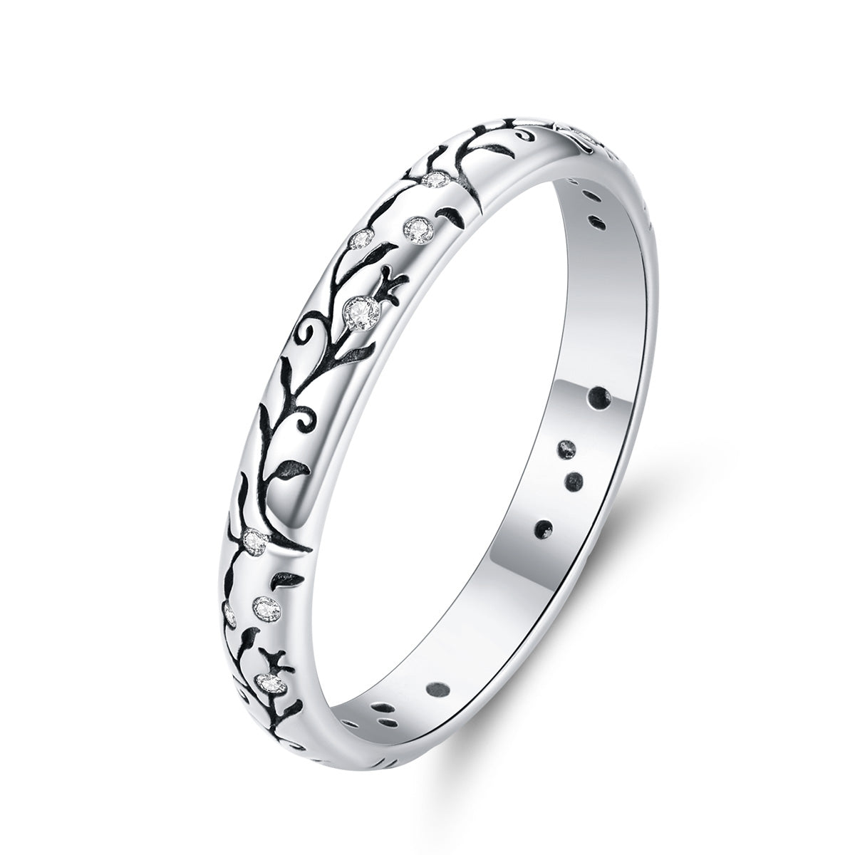 Anillo de Plata de Ley 925 - Talla 6.0 - Diseño Minimalista Elegante para Mujer
