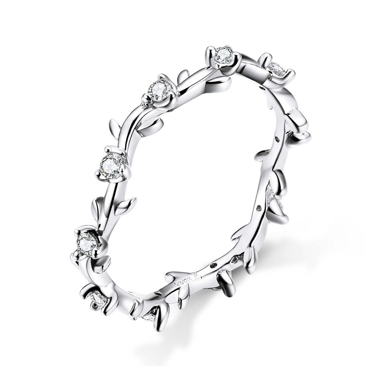 Anillo de Plata Fina 925 Talla 6.0 para Mujer