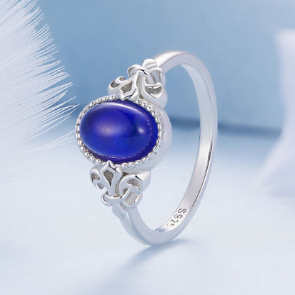 Anillo de plata de ley 925 de 1,7 mm talla 6.0 con cristal transparente para mujer