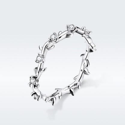 Anillo de Plata Fina 925 Talla 6.0 para Mujer