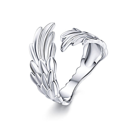 Anillo de plata de ley 925 de 0,3 cm de ancho para mujer