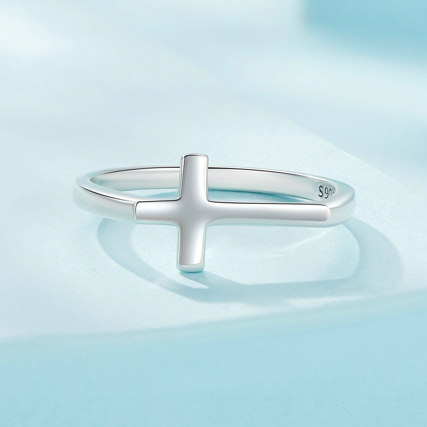 Anillo de plata de ley 925 oxidado de 1.7 mm para mujer - Talla 6.0