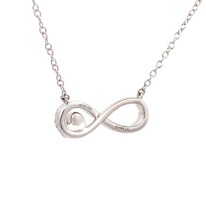 Dije Corazón de Diamante Amor Plata de Ley Oro 14KT