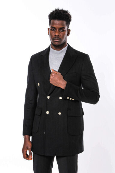 Wool Top Coat - My Men's Shop