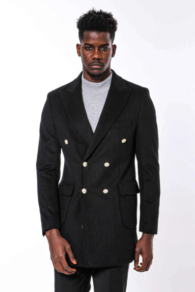 Wool Top Coat - My Men's Shop