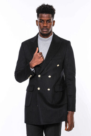 Wool Top Coat - My Men's Shop