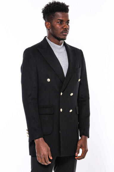 Wool Top Coat - My Men's Shop
